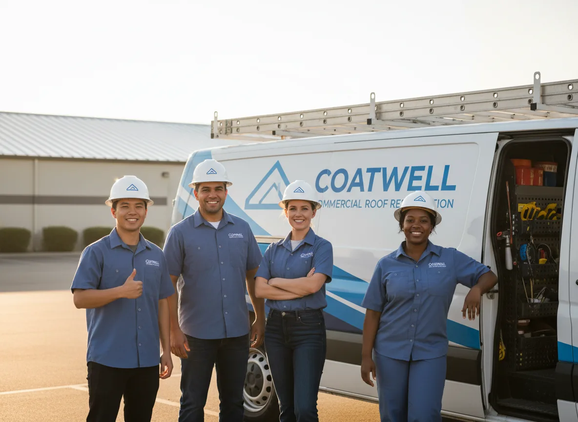Commercial roof coating company in Center Ridge, AR
